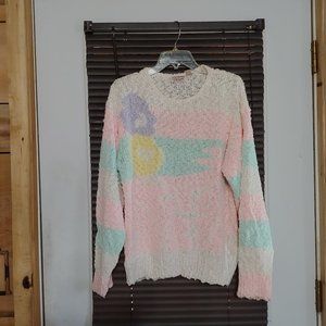 country craft womans vintage acrylic sweater  size 42